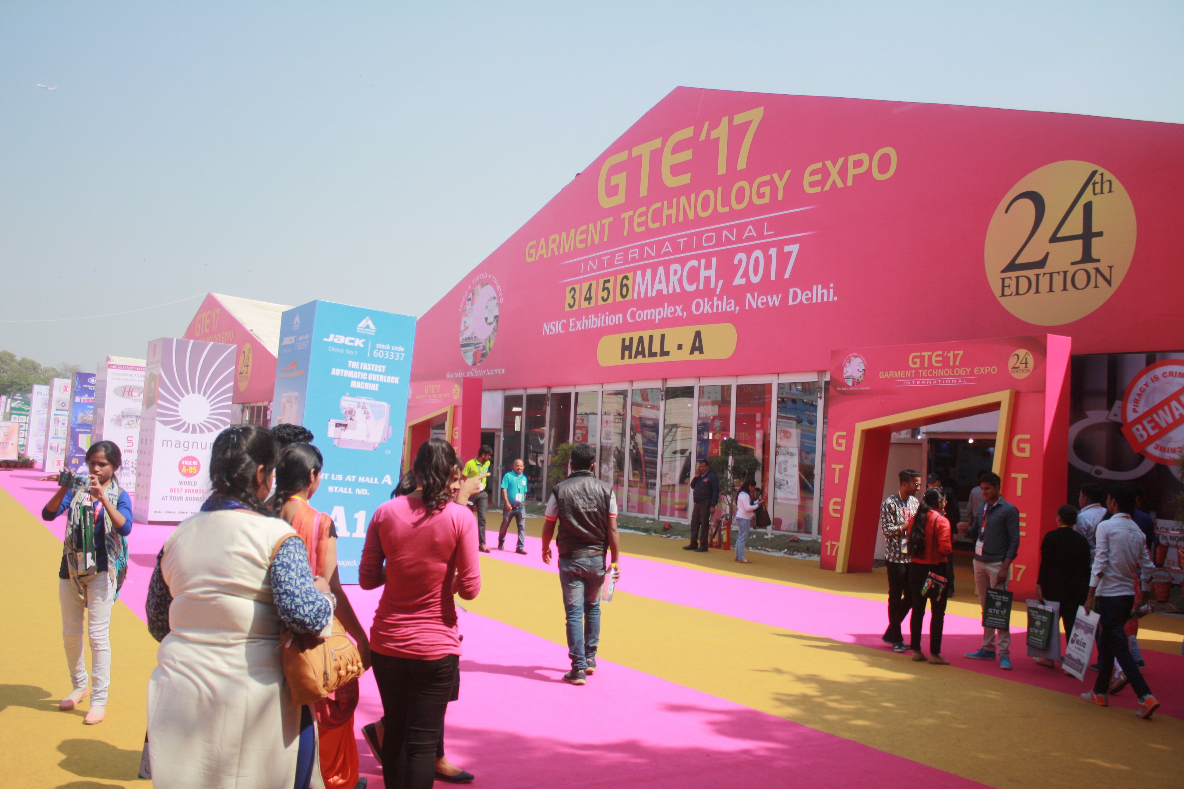 Four-day Garment Technology Expo ’17 New Delhi begins