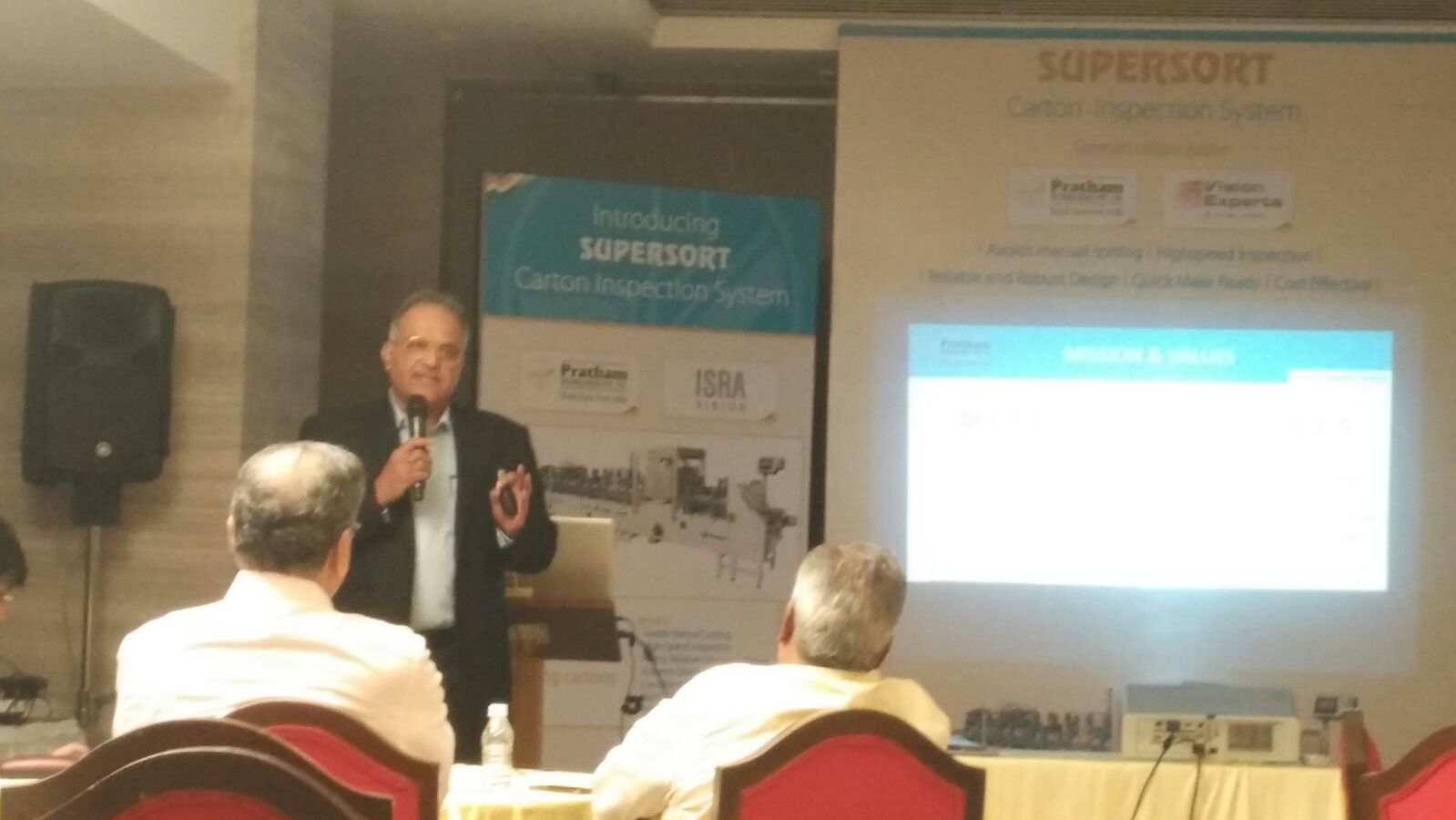 Pratham’s Supersort reviewed at BMPA’s Carton Forum