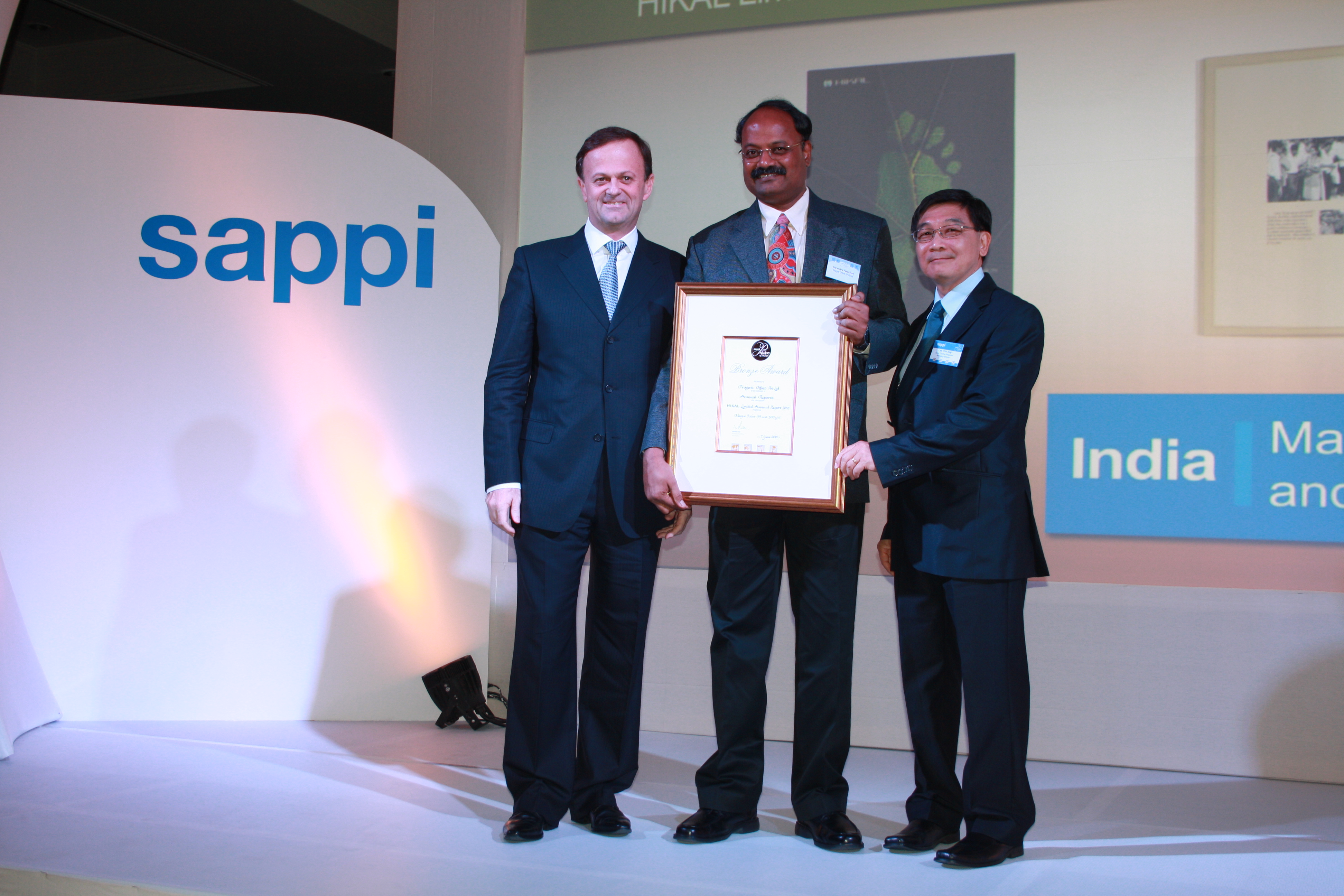 Indian print firms win seven awards; Pragati, Thomson and Manipal Tech make India proud at Sappi Printer of the Year awards; Five Sappi awards for Pragati