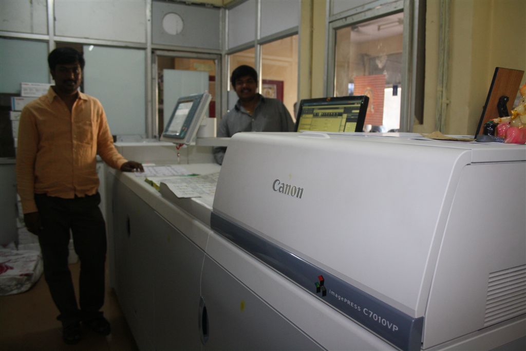 Canon breaches the 20 mark in Bengaluru with Imagepress at Vinayaka