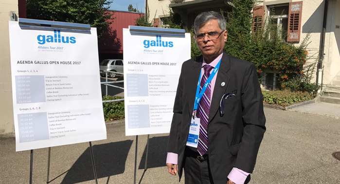 Joe Annunciation of Janus at St Gallan after eight years