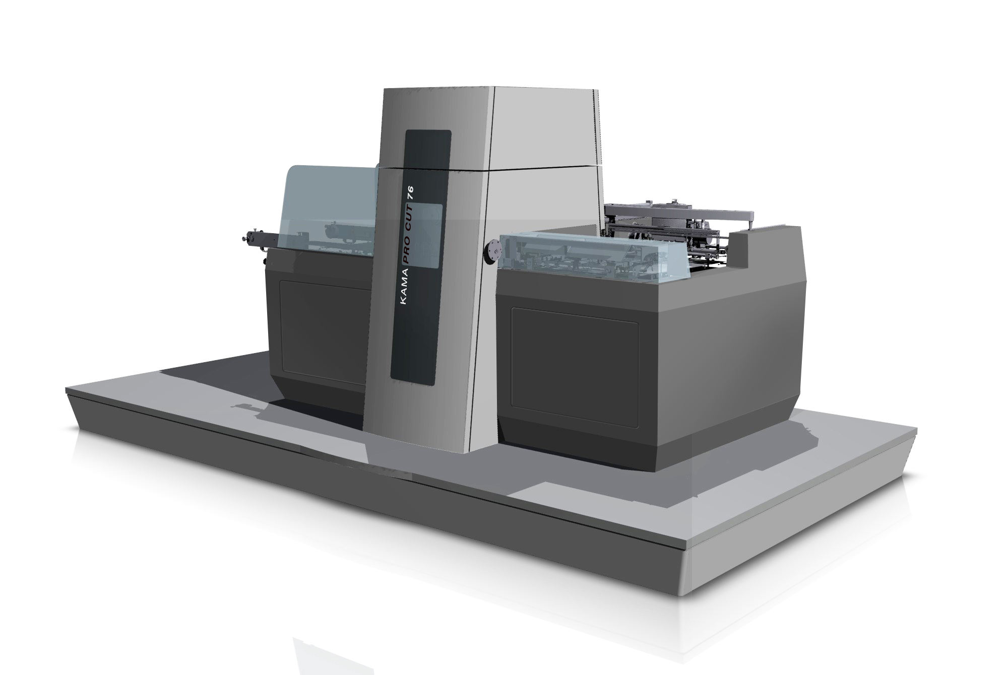 Kama cuts embossing to stamping changeover times with its new Pro Cut 76