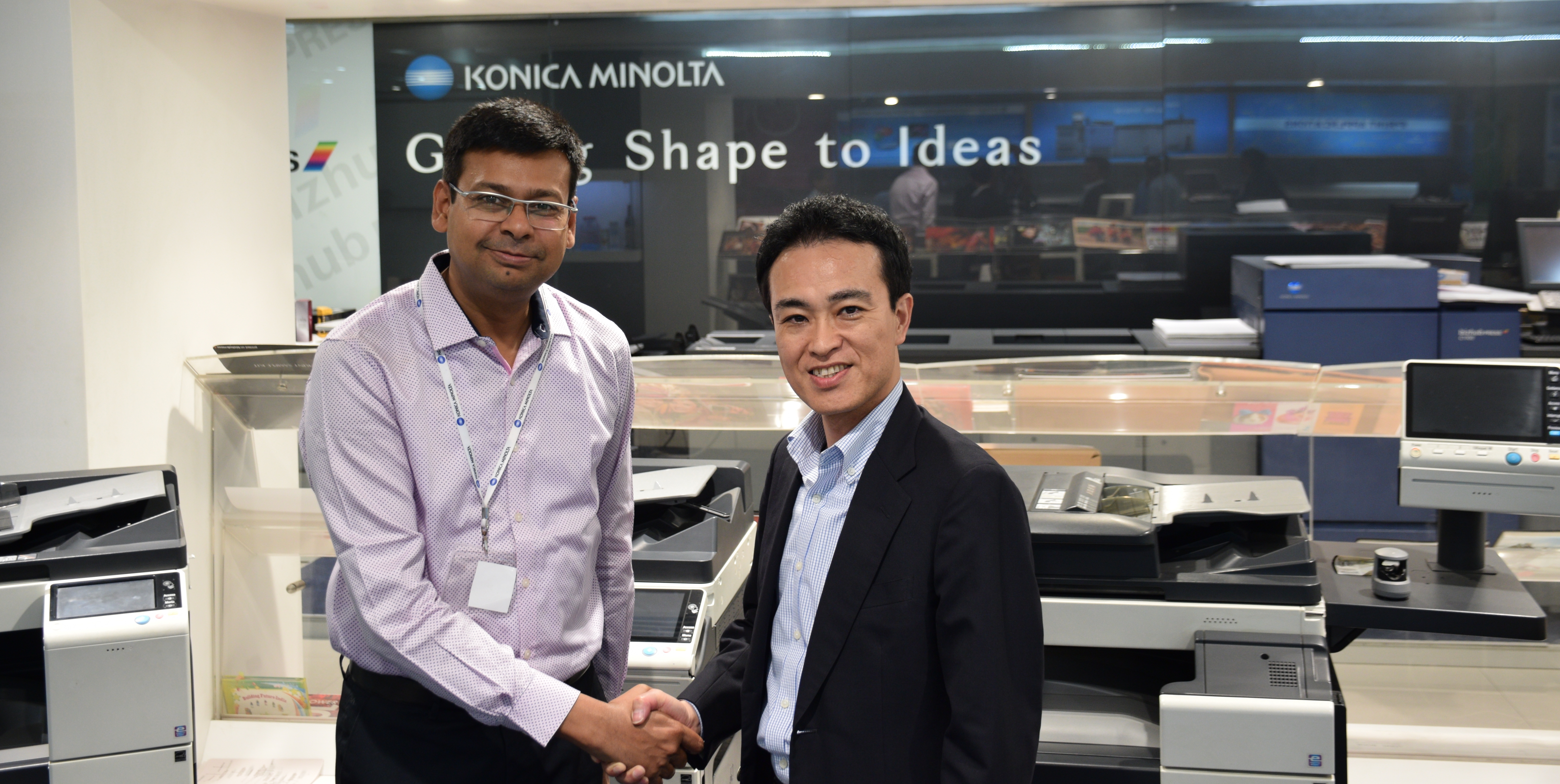 Konica Minolta ties up with Insight for label business