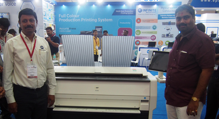 Konica Minolta sells its first KIP 7170 in India