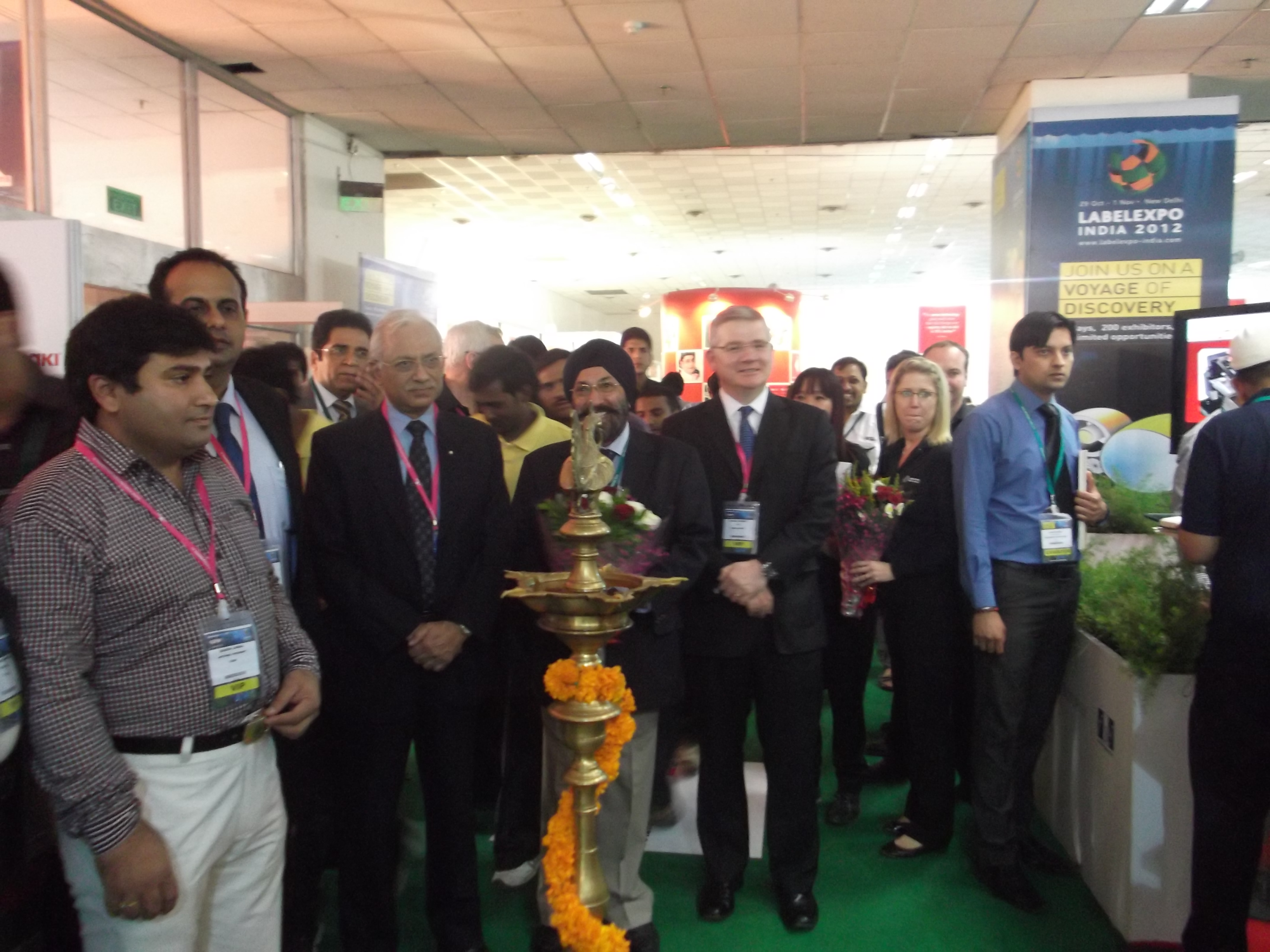Labelexpo India 2012 opens to a rousing reception in New Delhi