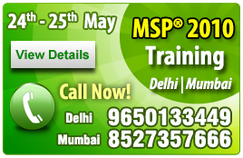 Learn & Understand Key Concepts of MSP 2010