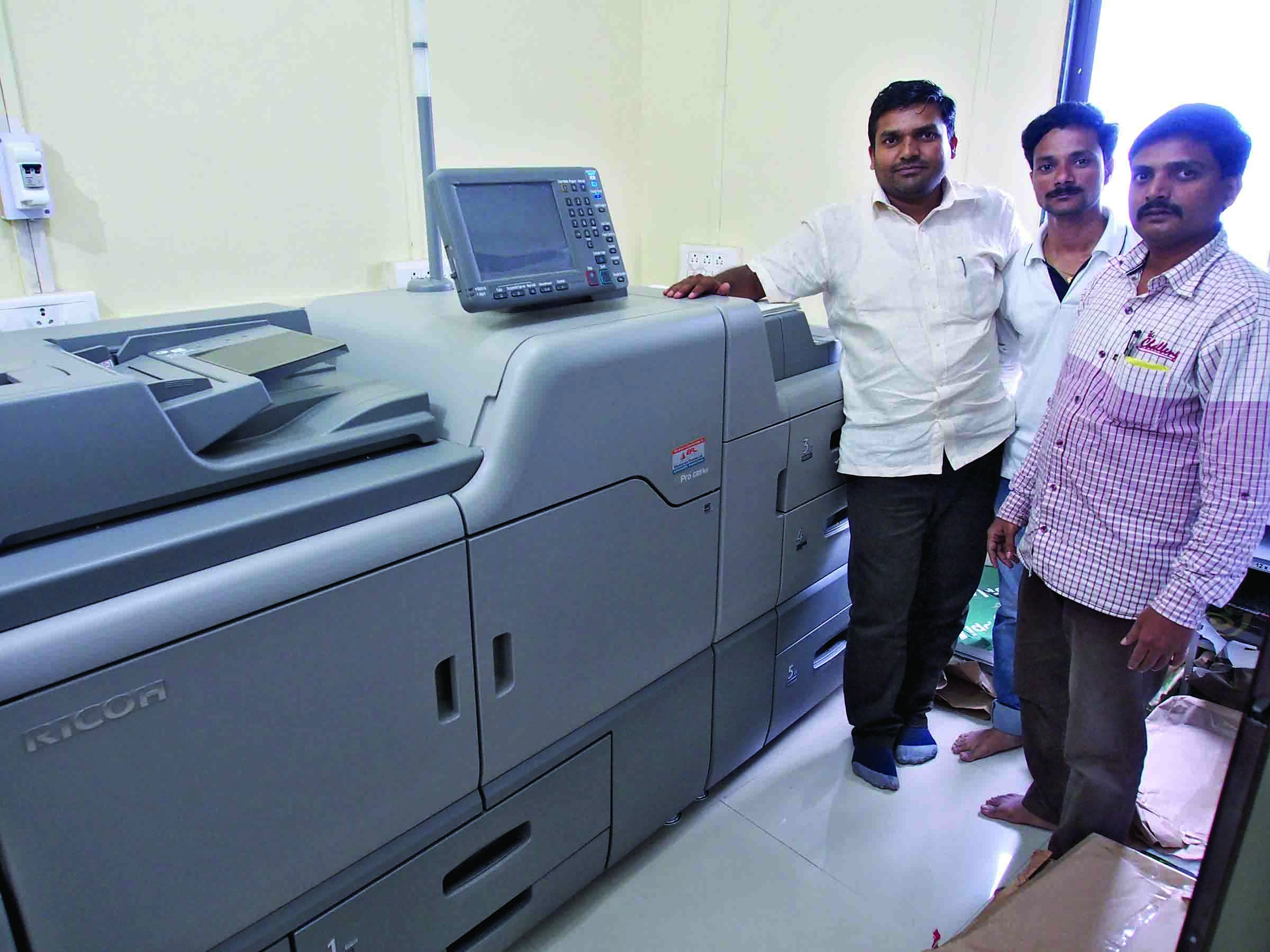 R P Enterprises installs a Ricoh C651 EX