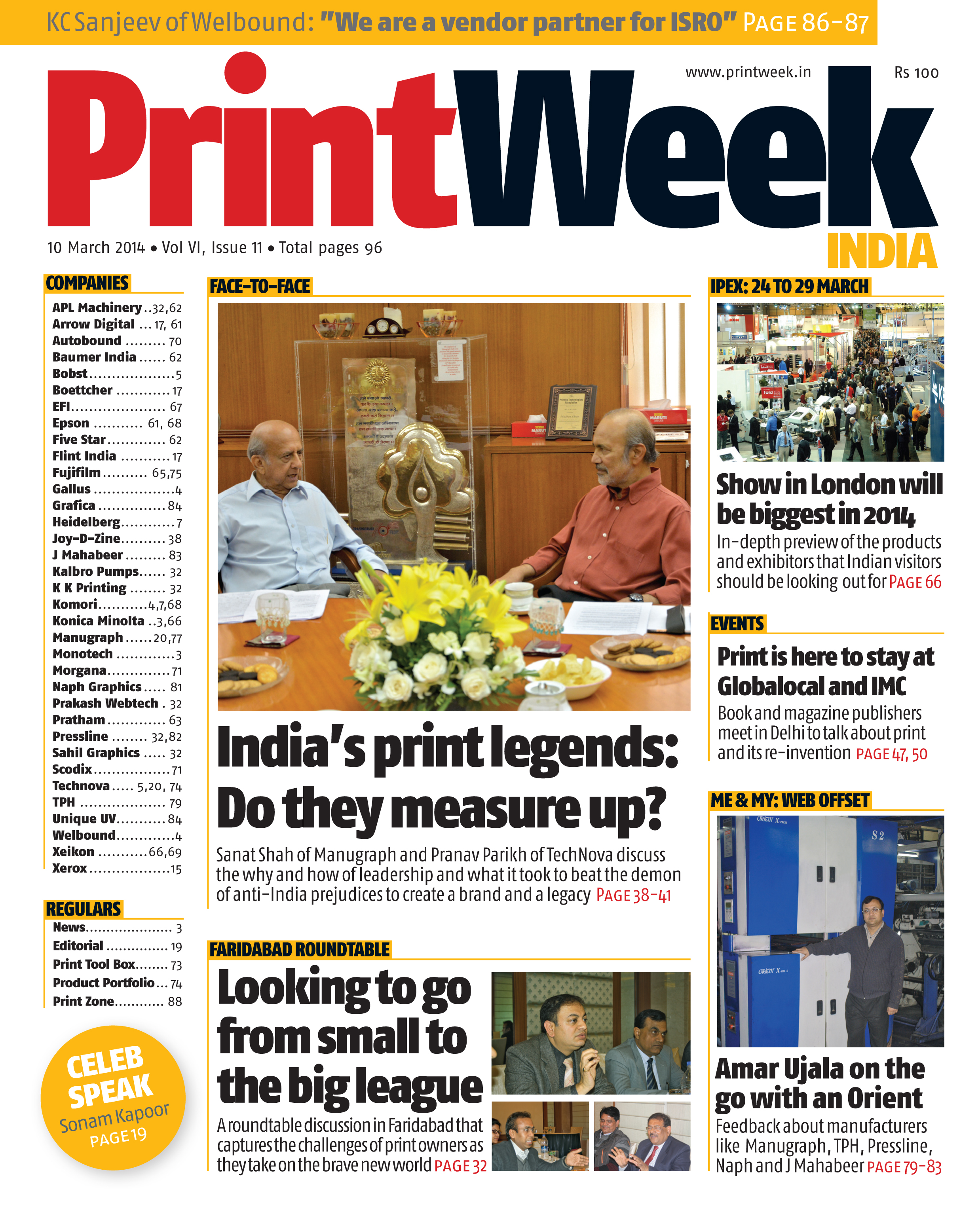 PrintWeek India’s March issue focuses on brand India