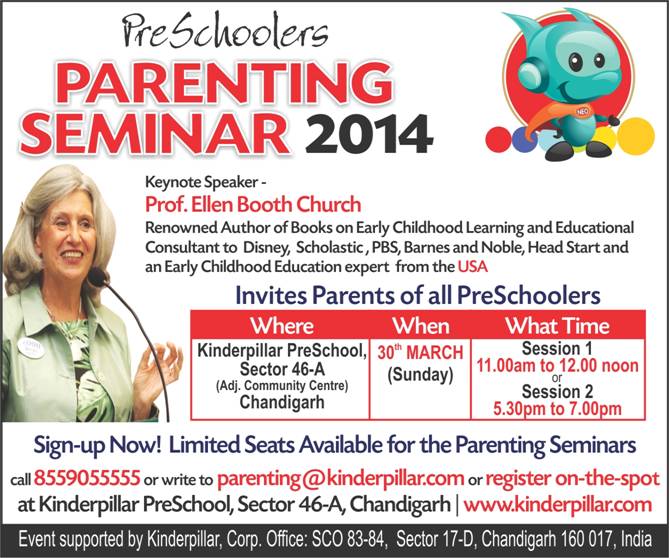 Preschoolers PARENTING SEMINAR 2014