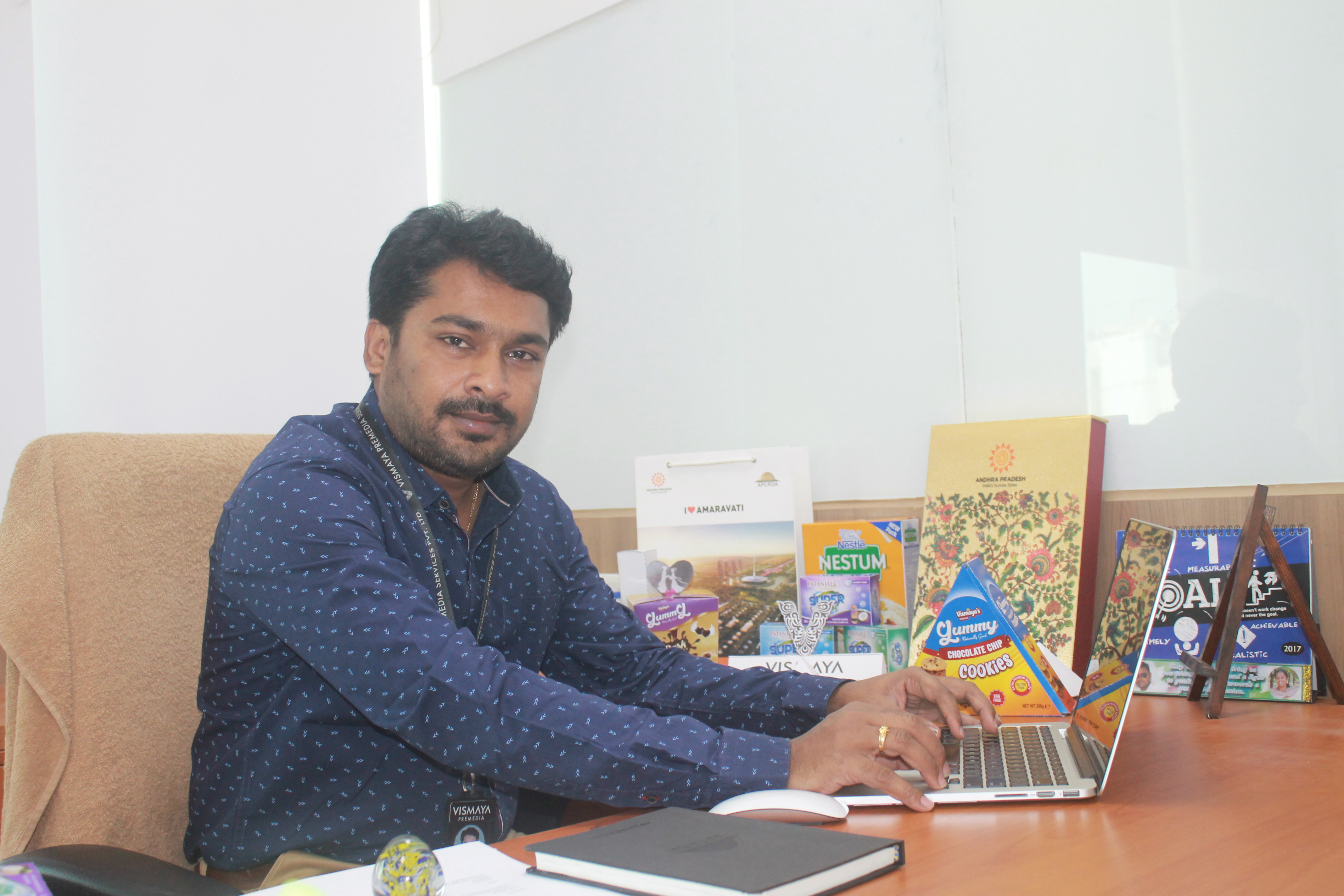 Knowledge of the entire supply chain is a must for a premedia agency: Daggupati of Vismaya