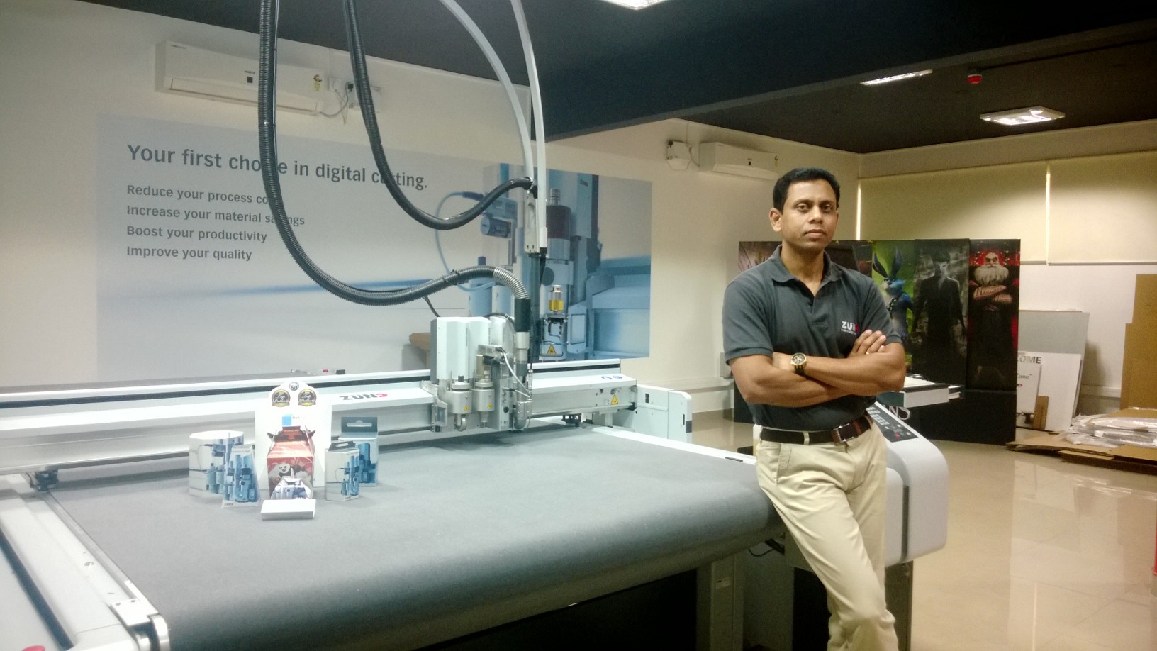 "Zund has close to 100 installations across India," says Prasanna Venkatesh