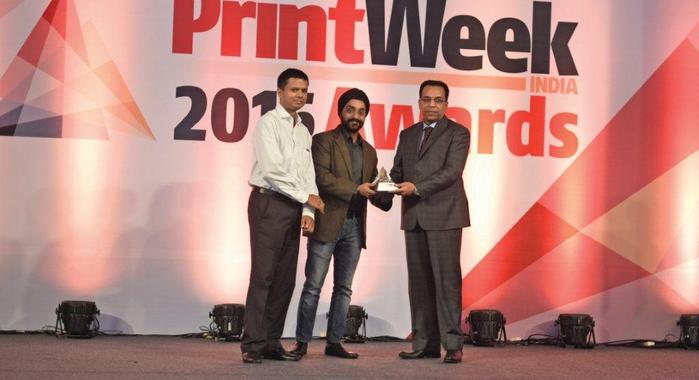 It begins with a two-colour machine