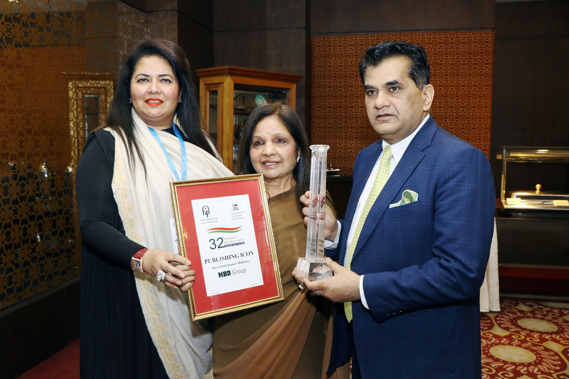 IPA Congress 2018: Ashok Kumar Malhotra honoured as ‘Publishing Icon’