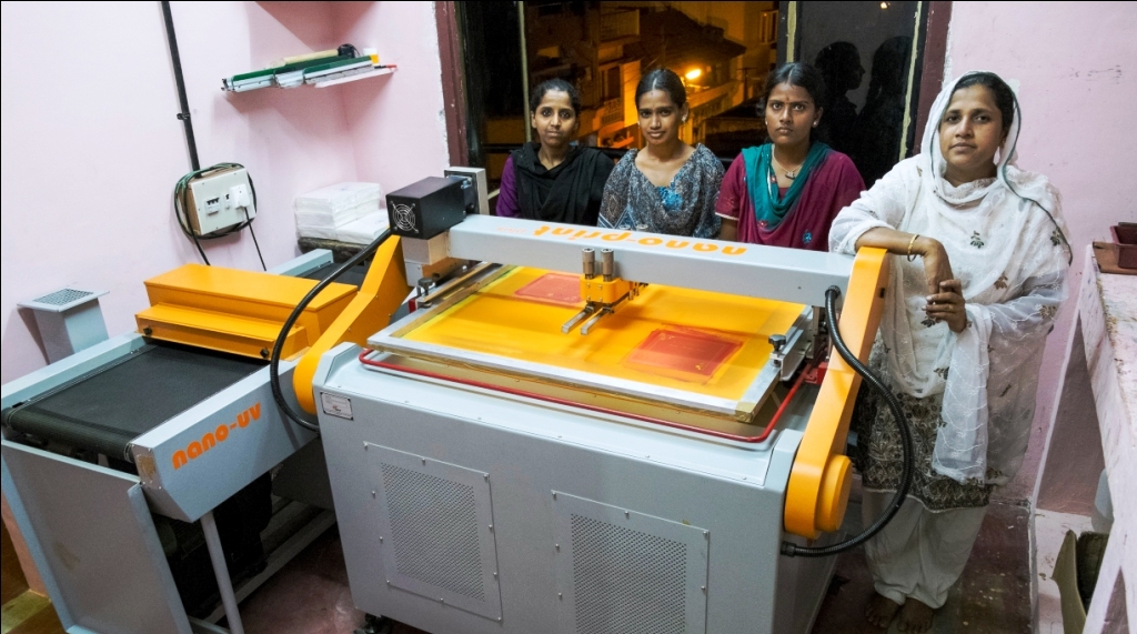 Screen printing is the perfect avenue for women
