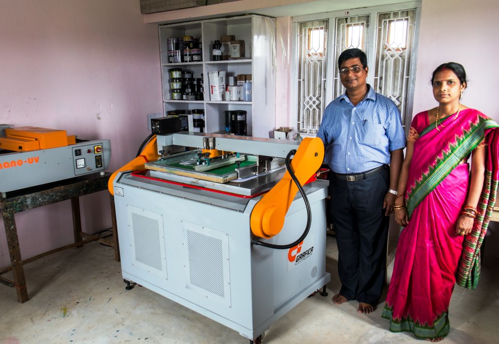 Screen printing is like cooking with different ingredients