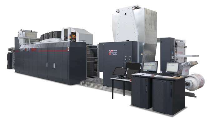 Uteco Group and Kodak unveil inkjet press for flexible packaging