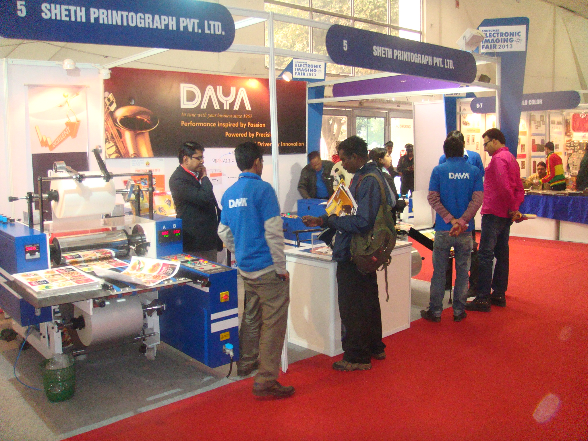 Sheth Printograph conducts demonstrations at CEIF 2013