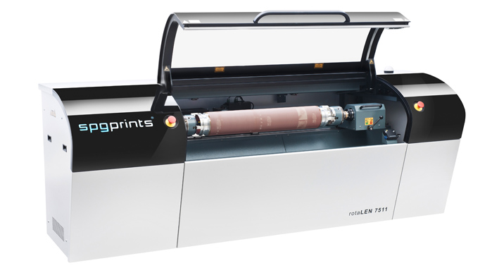 Labelexpo Europe 2017: SPGPrints’ Labelexpo highlight is Rotalen 7511 laser engraver