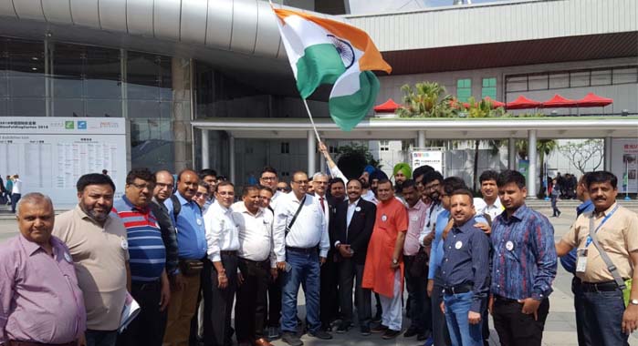 OPA's 55-member delegation visit SinoFolding exhibition in China