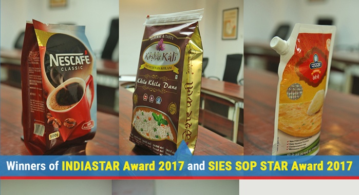 Uflex entries win total 10 Indiastar 2017 and SIES SOP Star 2017 awards