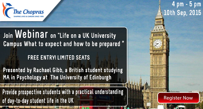 Registration Starts for Webinar on “Like on UK University Campus”