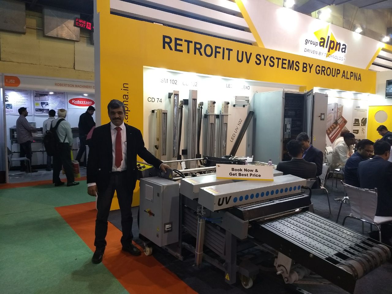 Alpna unveils compact conveyor UV drier