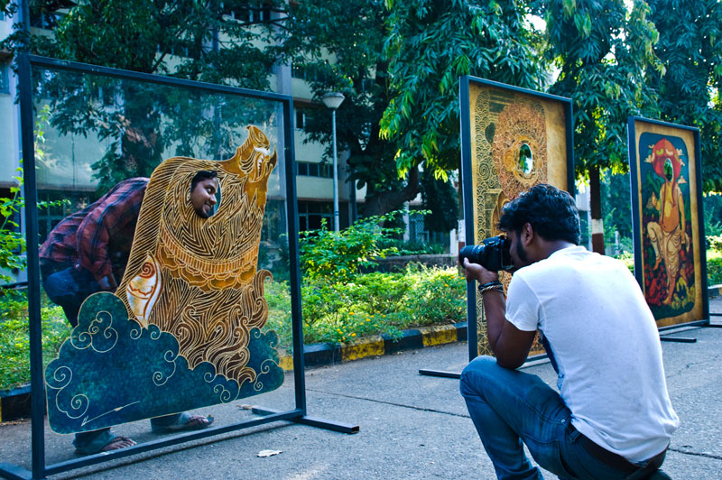 15 top print designers at the IIT Bombay show