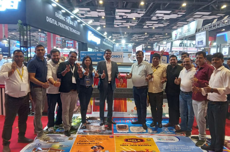 ColorJet celebrates over 150 installations of its Soniq i solvent inkjet printer after Sign India 2025, highlighting advanced KM512i technology, high speed performance, precision printing, and strong customer confidence in the signage industry