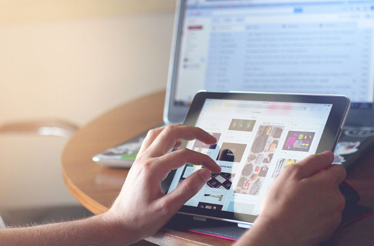 Analysis of FMCG advertising trends in H1 2024 showing decline in print ad space, growth in digital ad impressions, and strong TV advertising led by toilet soaps, Hindustan Unilever, and prime-time campaigns