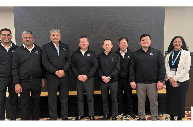 Vinay Kaushal of Provin Technos discussing the Katsura Japan joint venture, industrial roller quality improvements, and growing demand in India’s printing industry at an industry event
