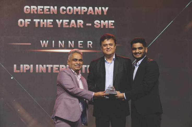 Lipi International printing and packaging facility in Nagpur showcasing sustainable operations including RO water recycling system recirculating 15,000 litres daily, ISO 22000 certification, FSC certification, and environmentally responsible manufacturing practices