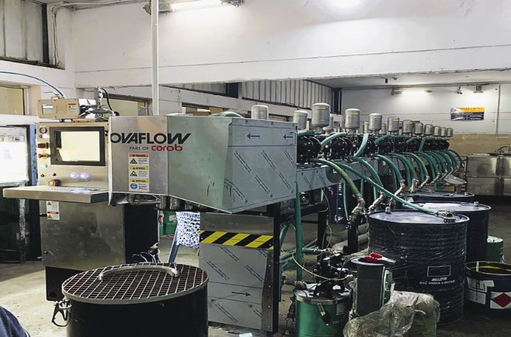 Novaflow Systems, part of Corob Group since 2017, specialises in gravimetric dispensing solutions for ink, printing, packaging, paint, and chemical industries across global markets