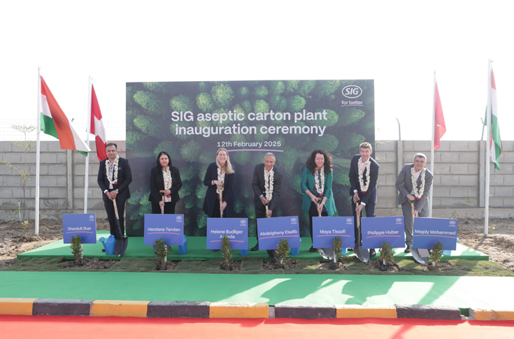 SIG opens its first Indian production plant in Ahmedabad for aseptic carton packs, supporting dairy and beverage packaging with sustainable Swiss technology