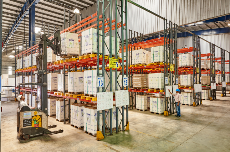 Stacks of imported paper and paperboard highlighting rising imports in India and challenges faced by domestic paper manufacturers due to global competition