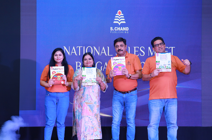 CodeSync educational series by S Chand Publishing introducing coding, artificial intelligence, and computer science concepts for school students from Grade 1 to Grade 8