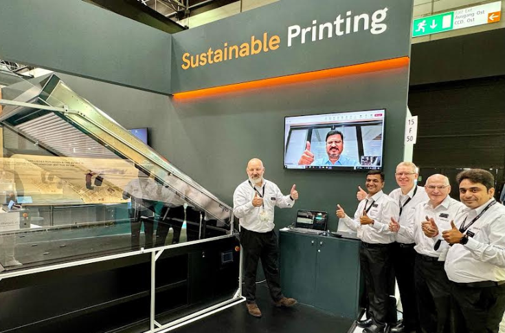Numex Blocks flexographic prepress setup upgraded with Miraclon Shine LED Lamp retrofit system for improved LED exposure efficiency and sustainability