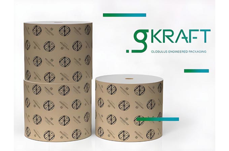 Enkey Enterprises showcases gKraft engineered kraft paper at PrintPack India 2025 as an eco-friendly packaging solution for bags, boxes, and flexible applications