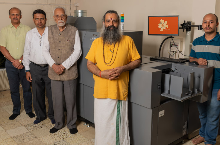 Interview with Guru Prasad of Ma Prints discussing investment in the Duplo DDC 810 for digital embellishment, increasing demand for digital printing, improved productivity and turnaround times, staff training initiatives, and support from TechNova in modernising printing and packaging operations