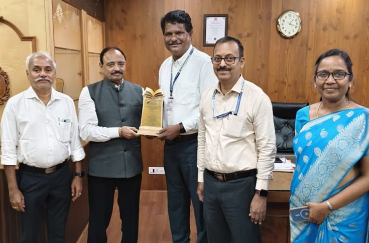 The award was presented to V Kumaresan on 11 May 2026