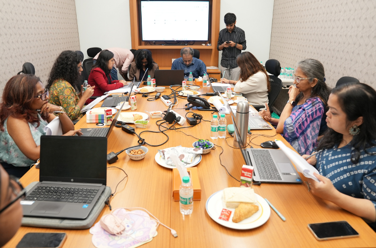 Jury members at the PrintWeek Women to Watch Awards 2026 jury meet held at the Haymarket Media office in Mumbai