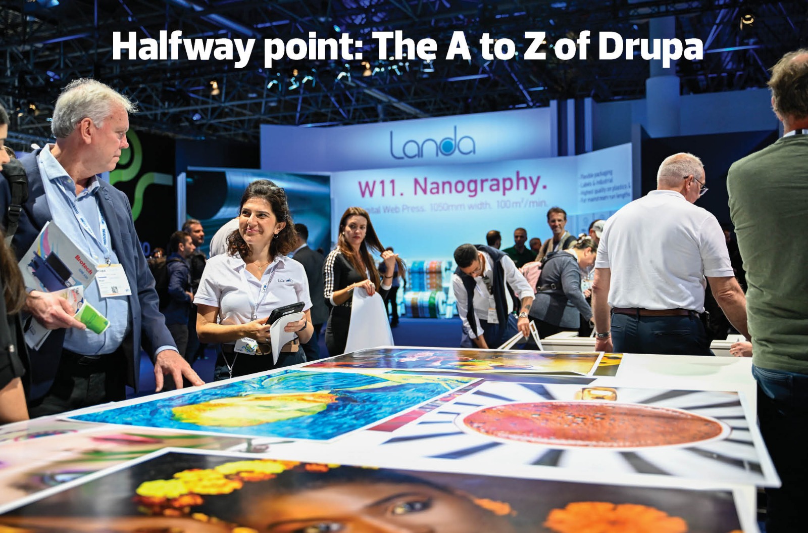 PrintWeek team Rahul Kumar and Noel D’Cunha reporting from Drupa 2024 covering technology launches and industry innovations on day six