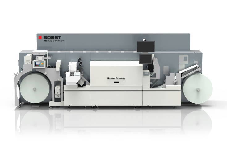 Bobst narrow and mid-web label printing solutions showcased at Labelexpo Europe 2023 featuring digital, flexo and hybrid press technologies