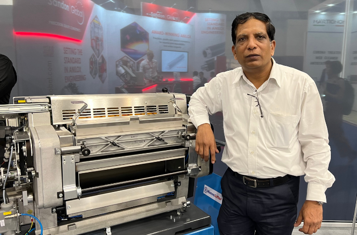 Gallus Labelmaster flexo press technology focused on automation, reduced material waste, energy efficiency and digitalisation in label printing