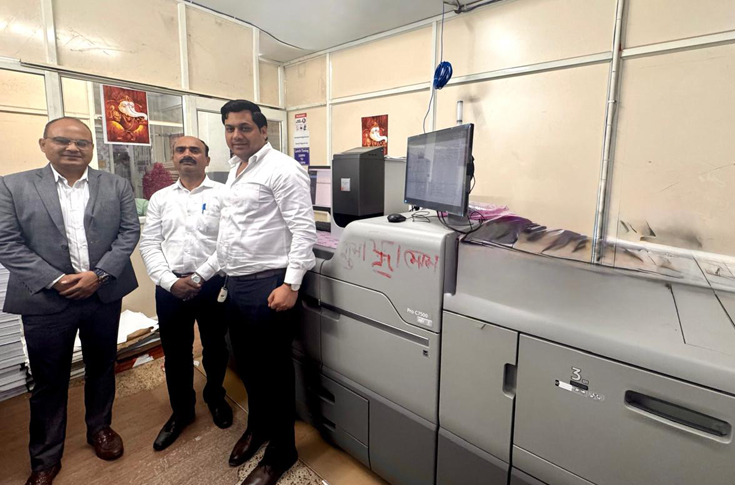 Asha Digital Arts in Delhi installs the Ricoh Pro C7500 digital colour production press for high-quality, high-volume commercial printing with enhanced speed, flexibility, and resolution
