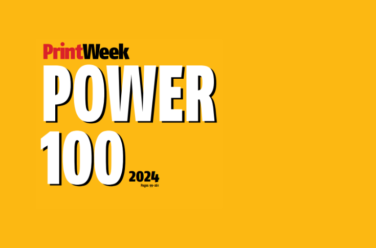 PrintWeek Top 100 industry newsmakers list featuring key figures, companies, and innovations in the print and packaging industry who made a significant impact over the past year