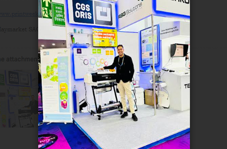 Mohit Batra of RSG Solutions discussing digital proofing, colour management, and production standardisation solutions for the print industry