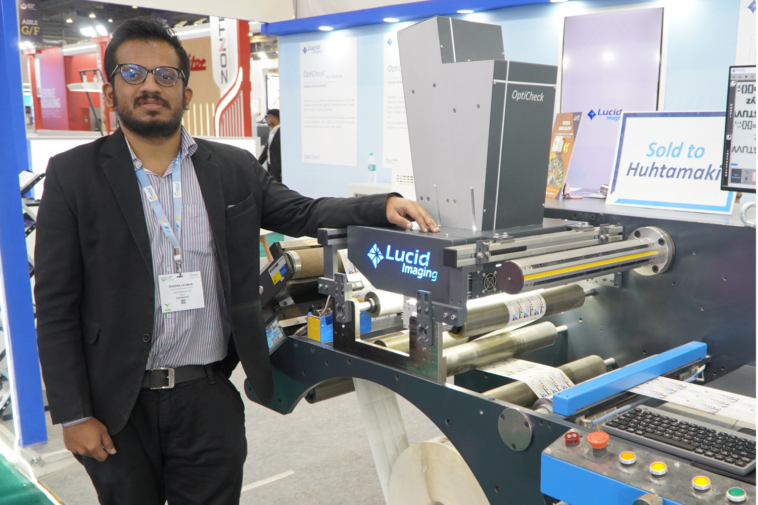 Huhtamaki buys Lucid Imaging’s OptiCheck inspection system at Loupe India