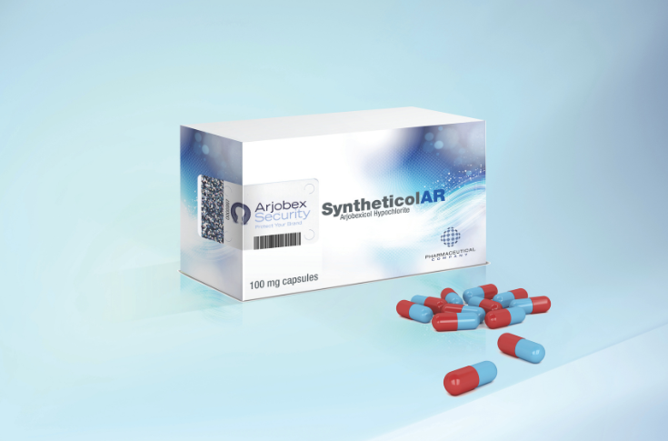 Polyart HDPE security label substrate used for tamper-evident packaging applications, showing high conformability, delamination features, and suitability for thermal transfer printing and anti-counterfeiting solutions