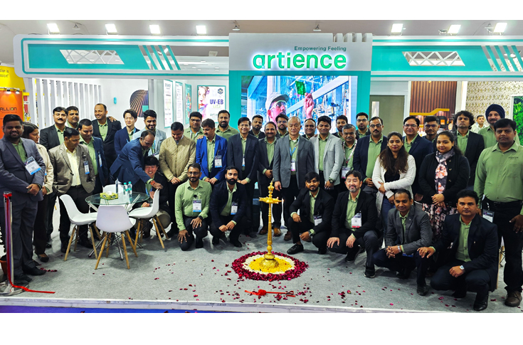 Toyo Ink Arets India displays innovative UV LED food-grade inks, Toyo Steraplast UV Ink, and Aqualiona Series water-based inks for flexible packaging at PrintPack 2025
