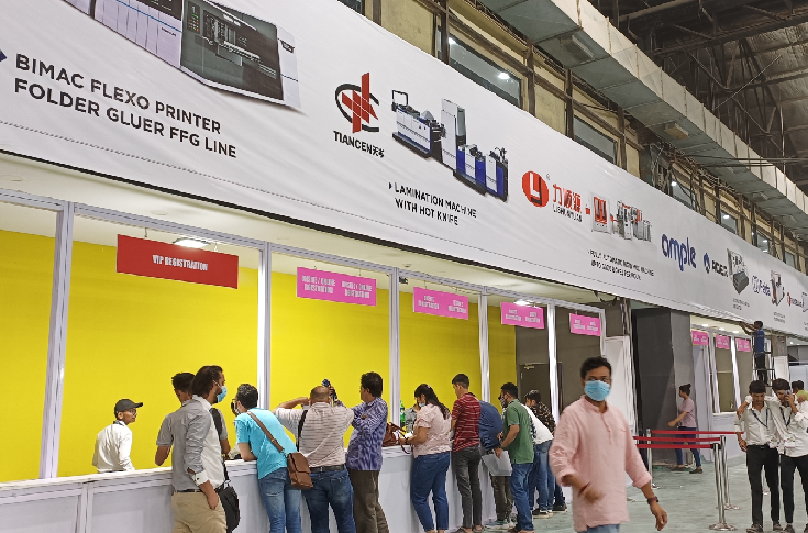 Pamex 2023 printing exhibition at Bombay Exhibition Center Mumbai featuring leading exhibitors and technology showcases